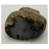 Two Large Agates Biggest Is 2 1/2" x 4" x 4"