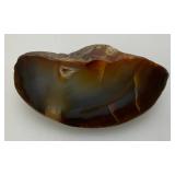 Two Large Agates Biggest Is 2 1/2" x 4" x 4"