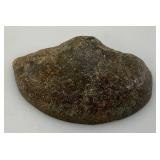 Two Large Agates Biggest Is 2 1/2" x 4" x 4"