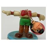Group Of Misc. Mini Toy Puppets Including Jiminy Cricket And more