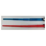 Two Vintage Collectible STAR WARS Lightsabers