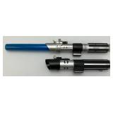 Two Vintage Collectible STAR WARS Lightsabers