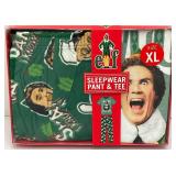 Collectible ELF Sleepware, Pants And Tee Size XL (New Old Stock)