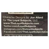Est. $225.00 - $325.00 AUTOGRAPHED By JOE ALLARD Hard To Find Teenage Mutant Ninja Turtles Action Vinyls (Steath Exclusive) New