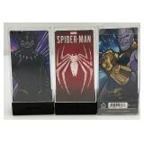 Collectible Action Items Including Masseffect Scott Ryder (Missing Pieces) And FIGPINS Including Spiderman, And More (NIB)