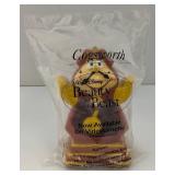 Collectible DISNEY Beauty & The Beast "Cogsworth" Rubber Hand Puppet Sealed