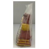 Collectible DISNEY Beauty & The Beast "Cogsworth" Rubber Hand Puppet Sealed