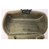 US Vietnam Era Double Magazine Pouch M1956 August 1960 Marked