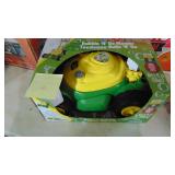 New in Box John Deere Bubble Mower and Plastic Army Tank