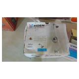 Moen Adler 82603 Shower Faucet Set New open Box and Moen Towel Ring