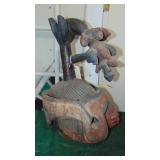 Large Yoruba Gelede Mask- Tourist Piece