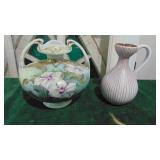 Assorted Vases including Dakota Pottery, 1903 Ruby Cup and Nippon