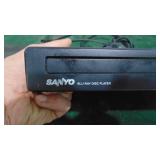 Sanyo Blu-ray Disc Player and Sony DVD Player