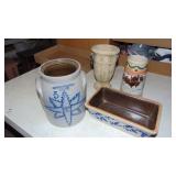 Assorted Pottery and Bud Mug