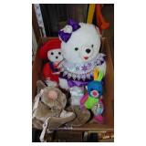 Stuffed Animals and Vintage Dolls