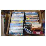 Assorted VHS, DVD