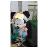 Mickey and Minnie Blow Molds, 17" Tall