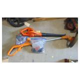 Black and Decker Rechargeable Blower and Rechargeable Trimmer