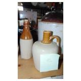 Vintage Bean Pots, Bottle and Jug