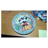 Disney Plate, Bank and Watch