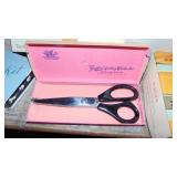 Pinking Shears, Sewing Kit, Singer Attachments