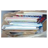 Sewing Books, Plastic Plates