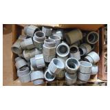 Very Large Lot of Large Sized Conduit Fittings and Straps