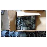 Very Large Lot of Large Sized Conduit Fittings and Straps