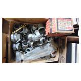 Very Large Lot of Large Sized Conduit Fittings and Straps