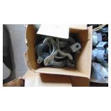 Very Large Lot of Large Sized Conduit Fittings and Straps