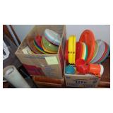 Vintage Plastic Picnic Ware