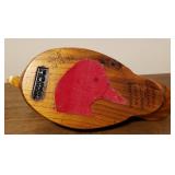 Hand Carved Wood Duck Decoy - Signed - Common Goldeneye