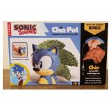 New in Box SONIC the Hedgehog Chia Pet