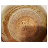 2 Signed Studio Art Pottery Vases