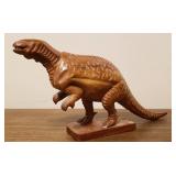 Carved Wood Dinosaur #2 - 15"