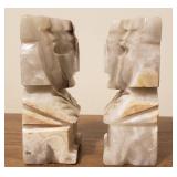 Pair of Vintage Onyx Bookends