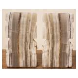 Pair of Vintage Onyx Bookends