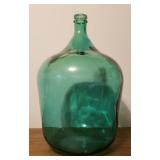Large Glass Demijohn Jug