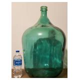 Large Glass Demijohn Jug