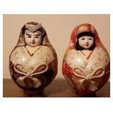 Nice Pair of Vintage Japanese Dolls