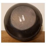 Vintage Native American Black on Black Pottery Bowl
