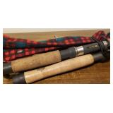 Group of 4 Good Fishing Poles