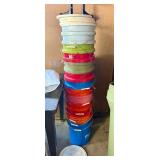 LARGE Lot of Good Clean 5 Gallon Buckets