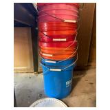 LARGE Lot of Good Clean 5 Gallon Buckets