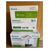 2 Brand New DELTA "Breez" Ventilation Systems - Model VHB80HLED2