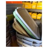 LARGE Lot of Approx 30+ Rubbermaid Totes w/Lids