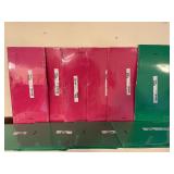 Lot of 10 Brand New Ikea DRONA Storage Boxes - 5 Pink & 5 Green