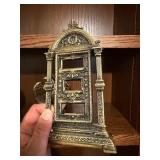 2 Sets of Vintage Brass Bookends - Eagles & Large Brass Doors