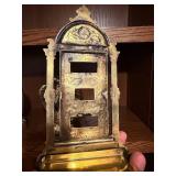 2 Sets of Vintage Brass Bookends - Eagles & Large Brass Doors