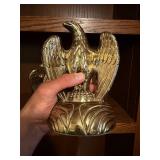2 Sets of Vintage Brass Bookends - Eagles & Large Brass Doors